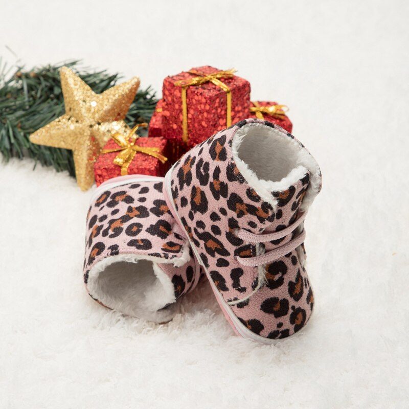 Alexa Baby Flickors Snöstövlar - Rosa päls