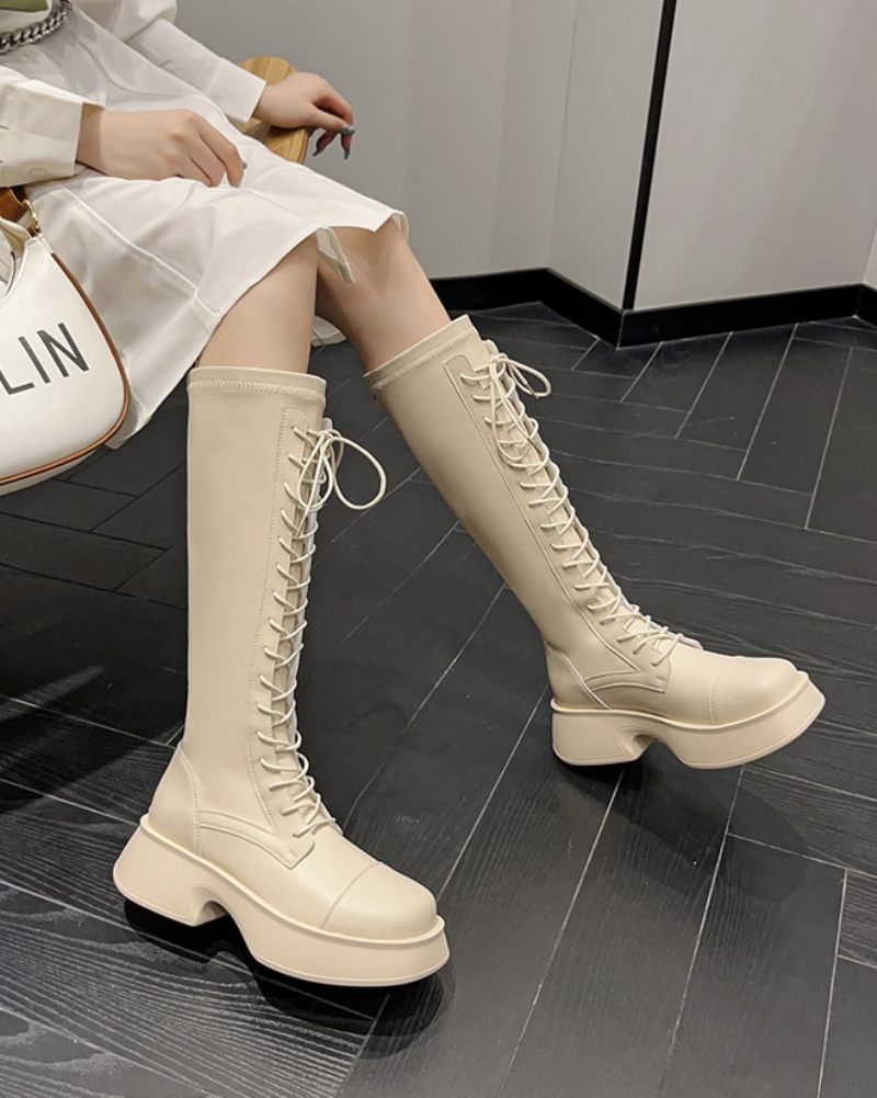 Alexa Damstövlar - Beige