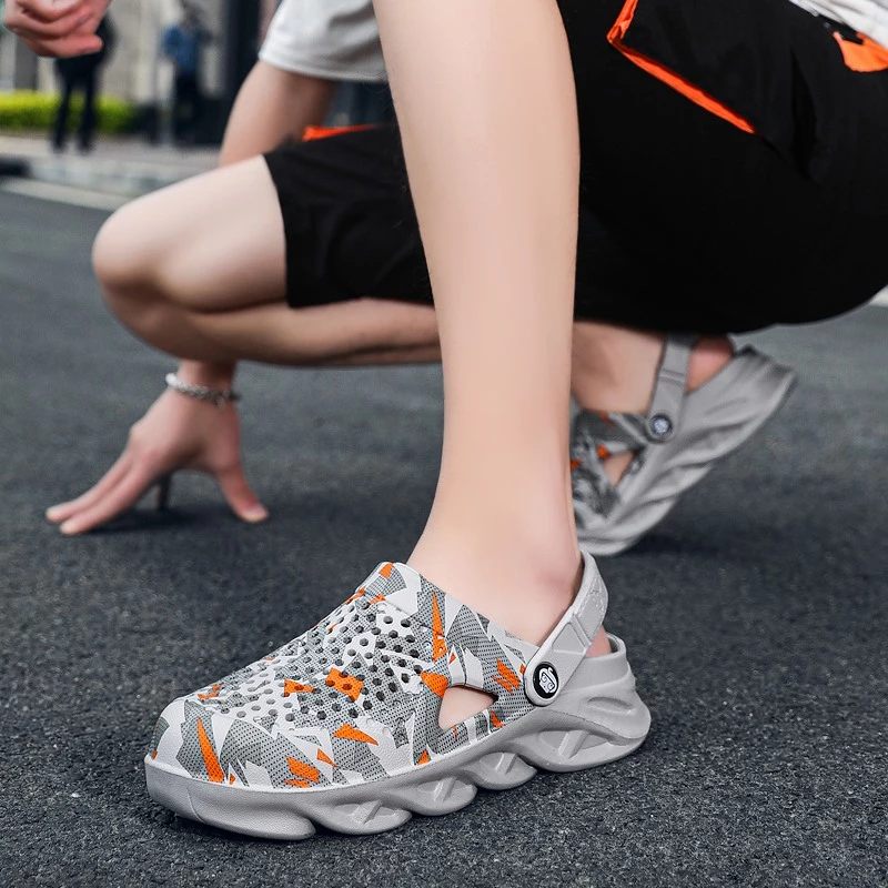 Alfie Herrträsko Outdoor Sandal - Röd