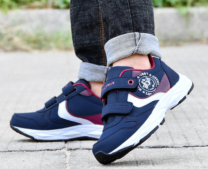 Alfons Pojkar Casual Sneakers - Svart