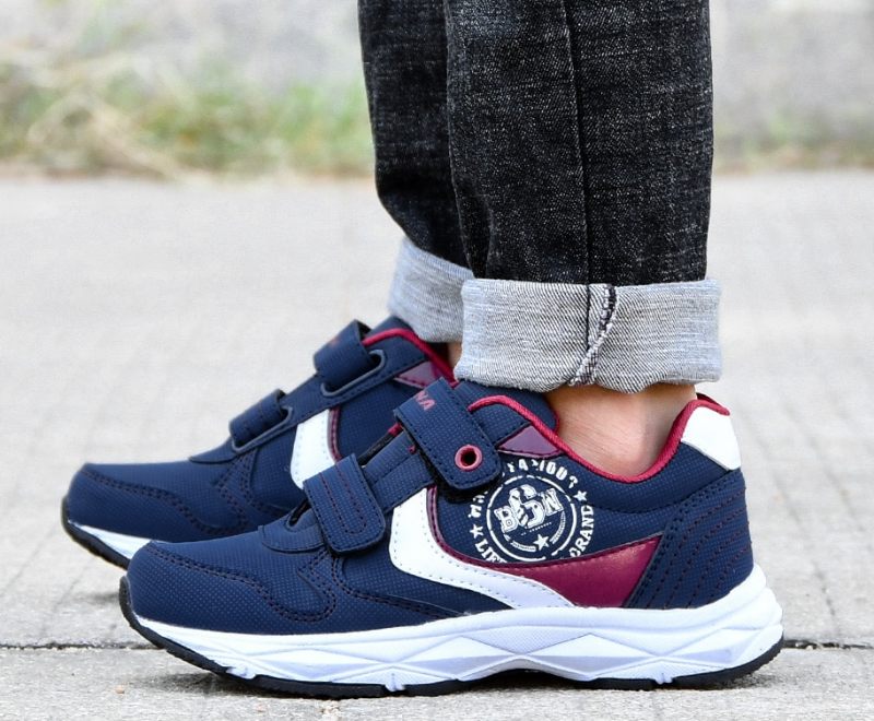 Alfons Pojkar Casual Sneakers - Svart