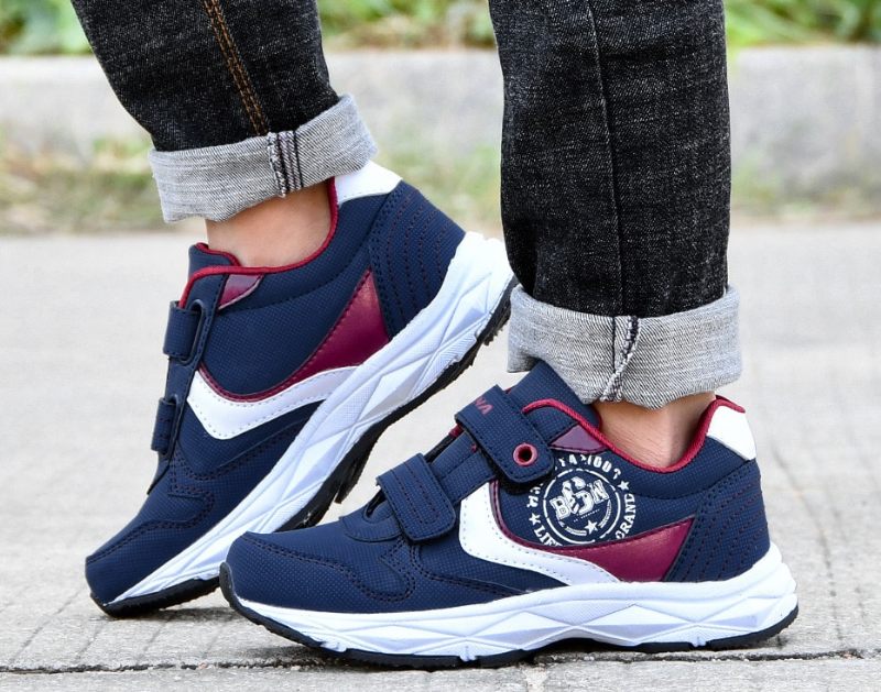 Alfons Pojkar Casual Sneakers - Svart