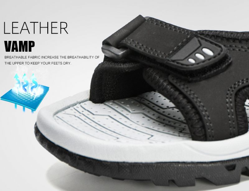 Alicard Mode Sandal För Män - Svart