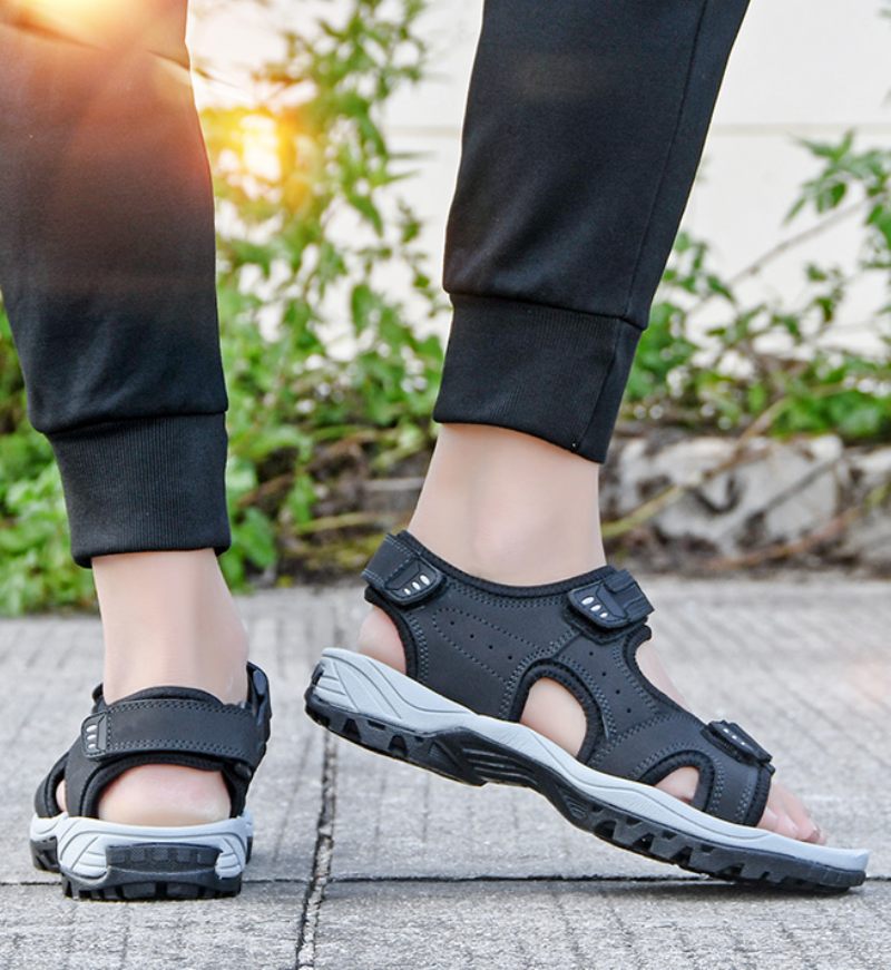 Alicard Mode Sandal För Män - Svart