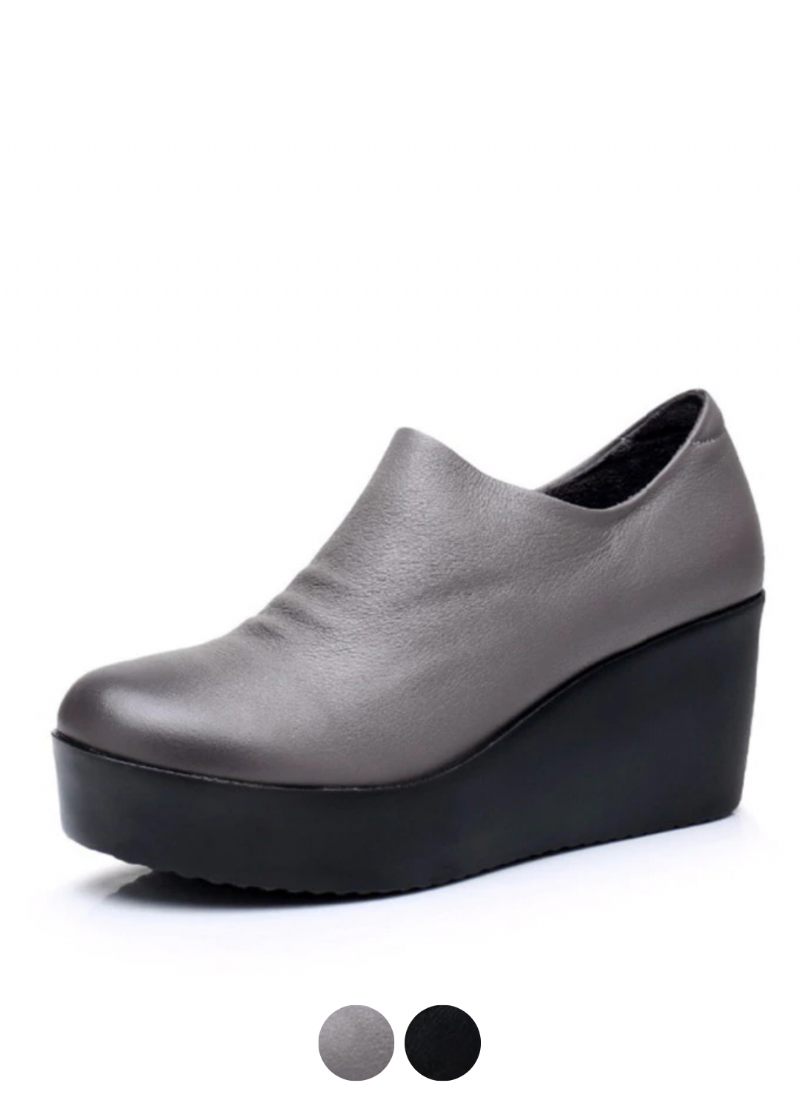 Alix Vår Höst Slip-on Plattformsskor För Kvinnor