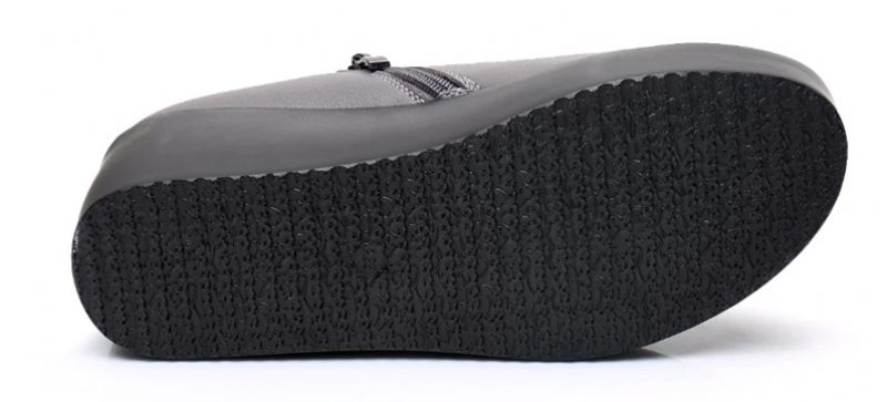 Alix Vår Höst Slip-on Plattformsskor För Kvinnor - Grå