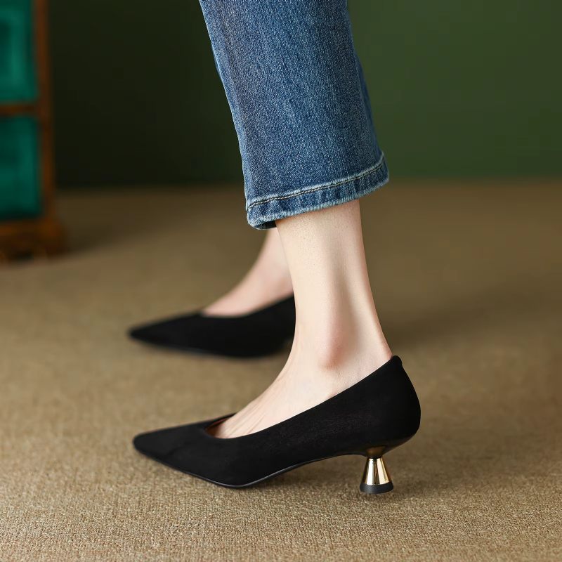 Alla Spetsiga Elegant Pumps För Kvinnor - Djurtryck