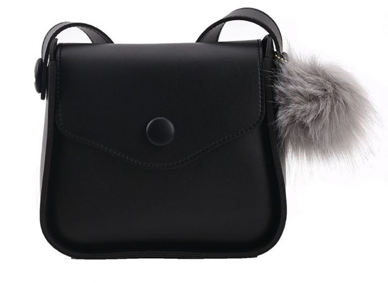 Almeda Mini Crossbody-handväska I Konstläder För Kvinnor - Svart