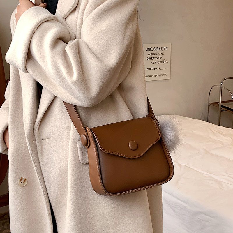 Almeda Mini Crossbody-handväska I Konstläder För Kvinnor - Svart