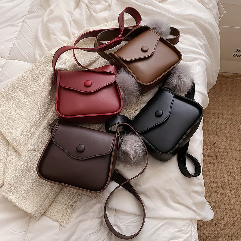 Almeda Mini Crossbody-handväska I Konstläder För Kvinnor - Svart