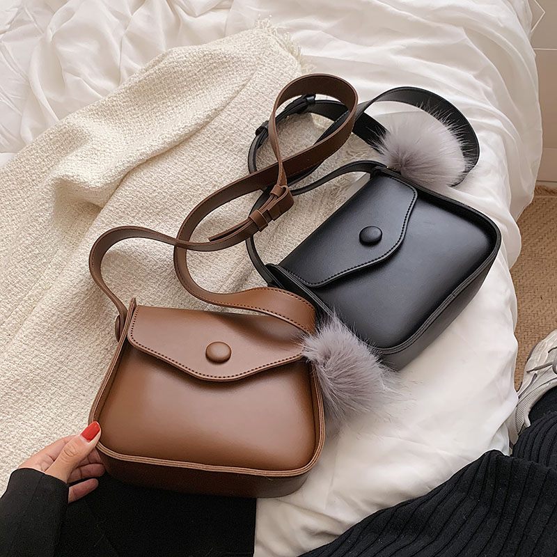 Almeda Mini Crossbody-handväska I Konstläder För Kvinnor - Svart