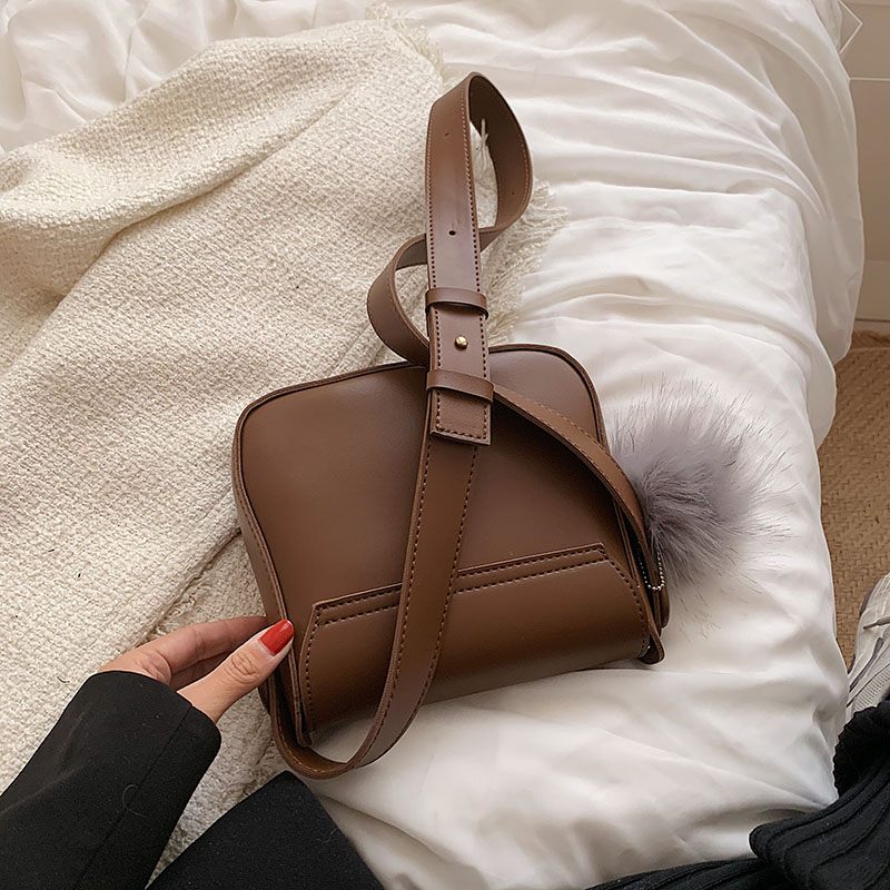 Almeda Mini Crossbody-handväska I Konstläder För Kvinnor - Svart