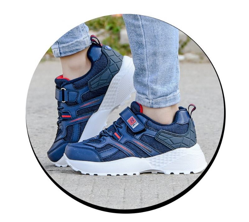 Almedy Pojkar Casual Sneaker - Svart