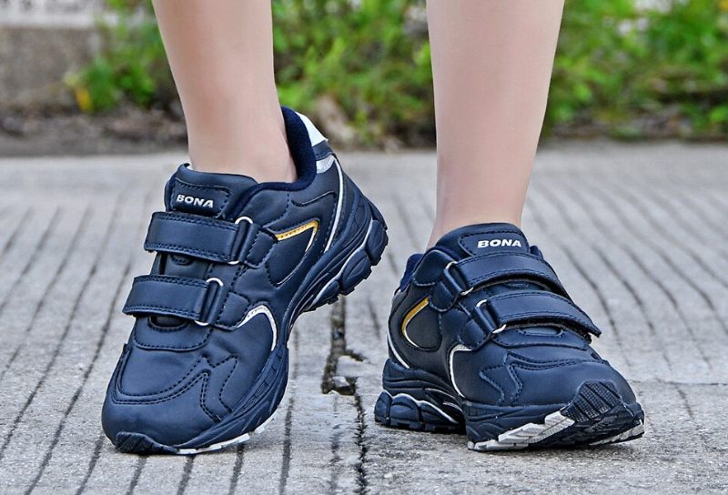 Almeida Klassiska Sneakers För Pojkar - Svart