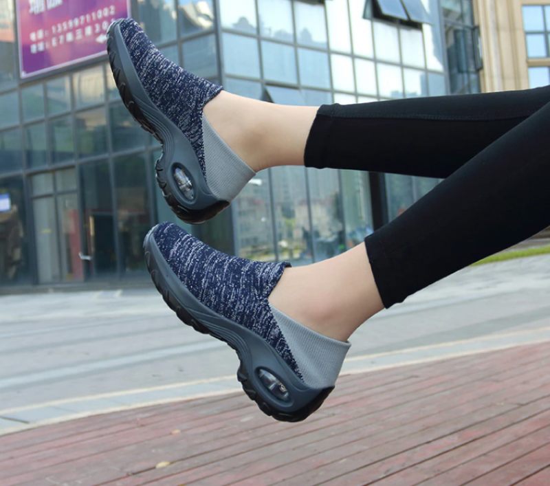 Alodi Sneaker Slip-on Svarta Skor För Kvinnor - Svart