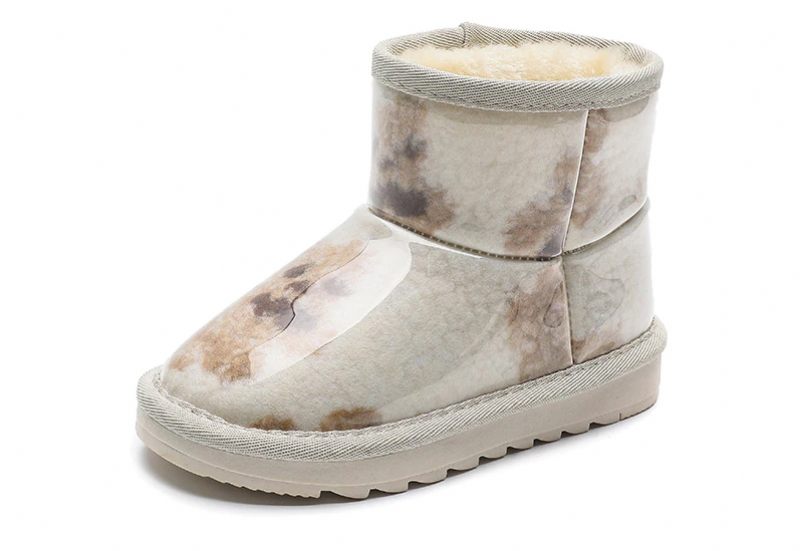 Alondra Flickors Snöstövlar - Beige Päls