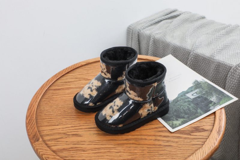 Alondra Flickors Snöstövlar - Beige Päls