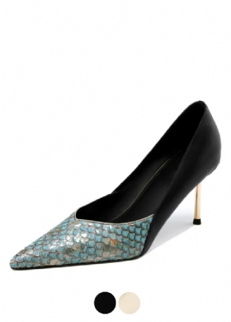 Alondra Leather Pointed Dress Pumps
