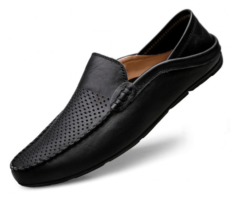Alonzo Loafers För Män Fritidsskor - Svart