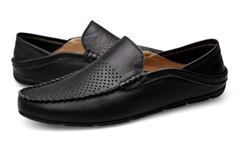 Alonzo Loafers För Män Fritidsskor - Svart