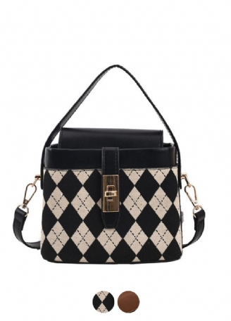 Alpe Crossbody Handväska I Miniläder För Kvinnor
