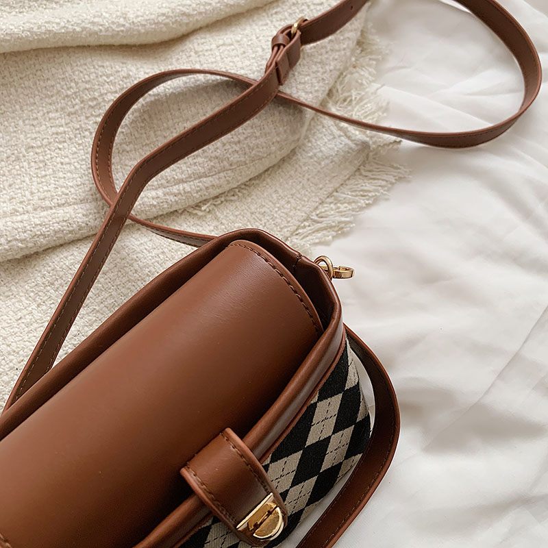 Alpe Crossbody Handväska I Miniläder För Kvinnor - Svart