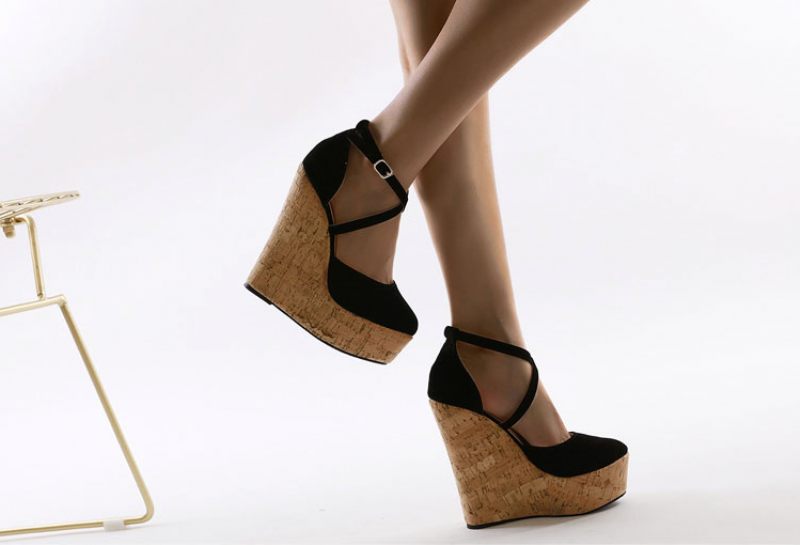 Alquila Wedges - Svart