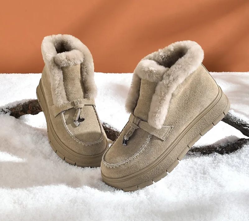 Alucena Snökängor För Kvinnor - Aprikos