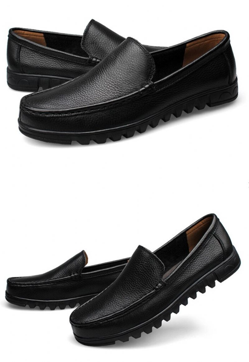 Alves Loafers För Män Casual Skor - Svart
