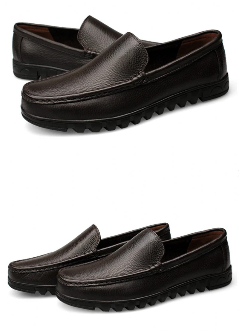Alves Loafers För Män Casual Skor - Svart