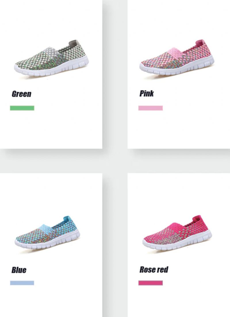Alviarez Slip-on - Roseröd