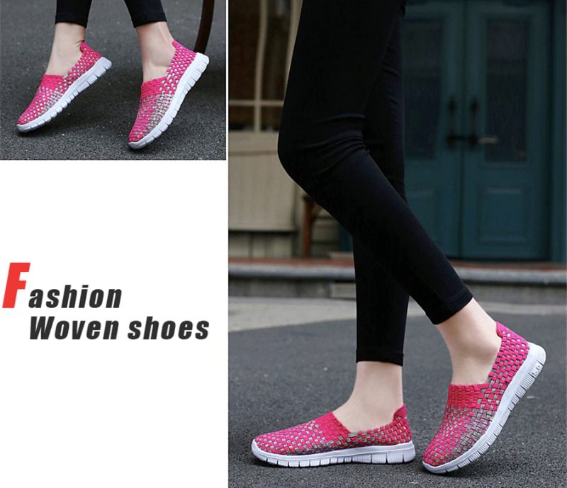 Alviarez Slip-on - Roseröd