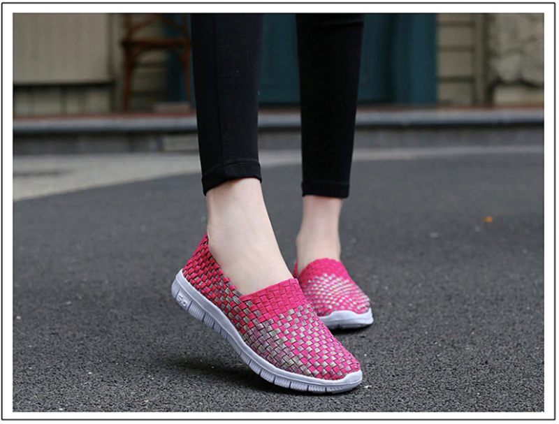 Alviarez Slip-on - Roseröd