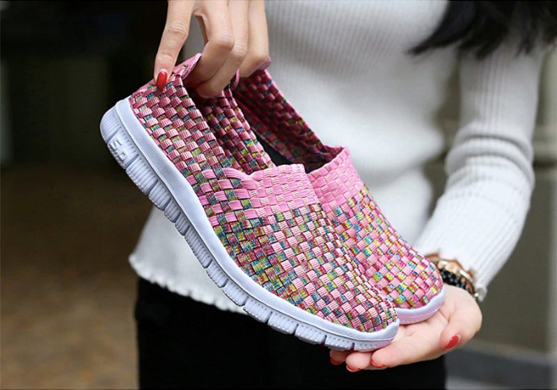 Alviarez Slip-on - Roseröd