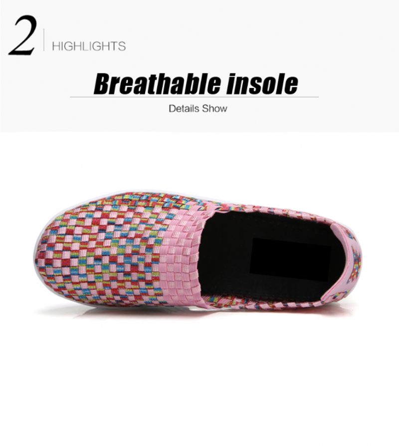 Alviarez Slip-on - Roseröd