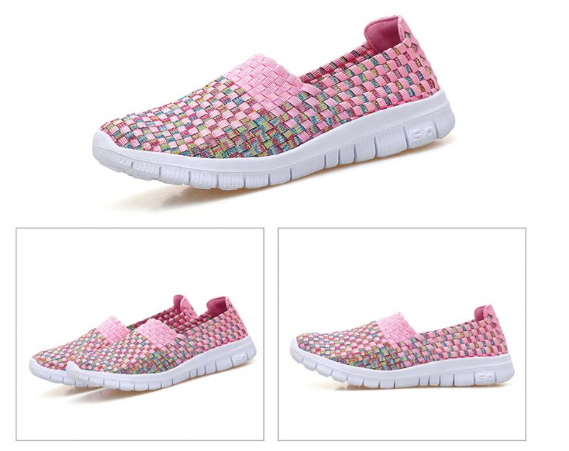 Alviarez Slip-on - Roseröd