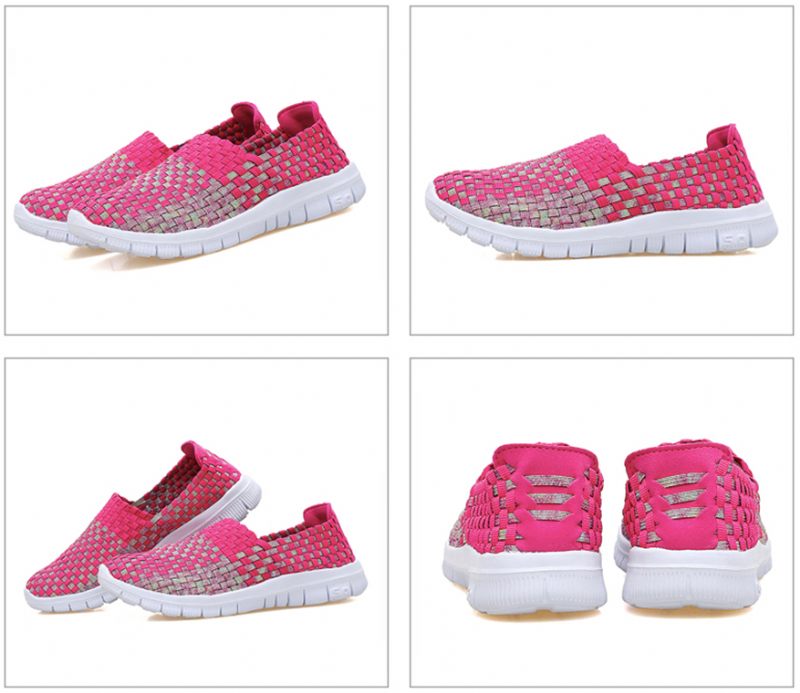 Alviarez Slip-on - Roseröd