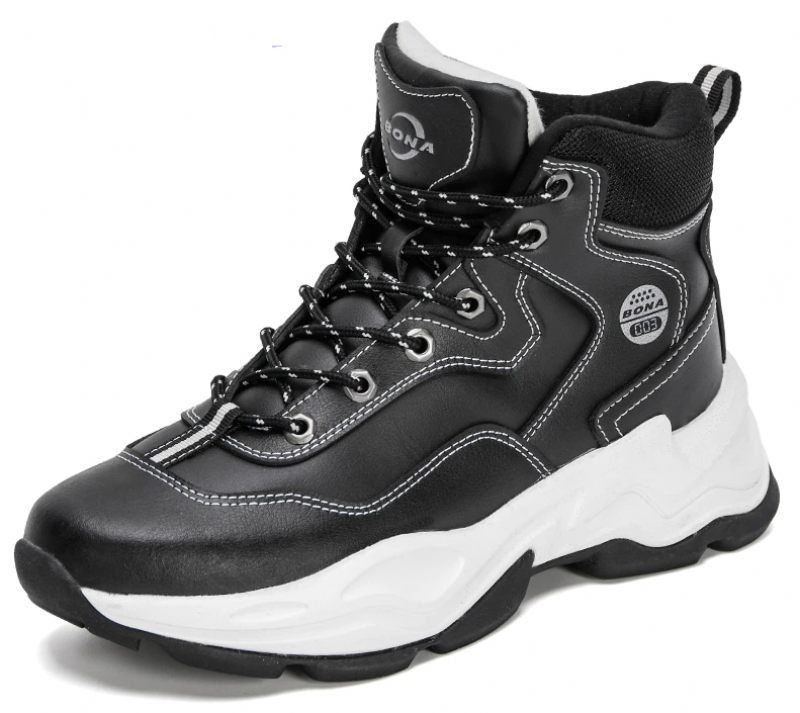 Alyn Casual Sneakers För Män - Svart