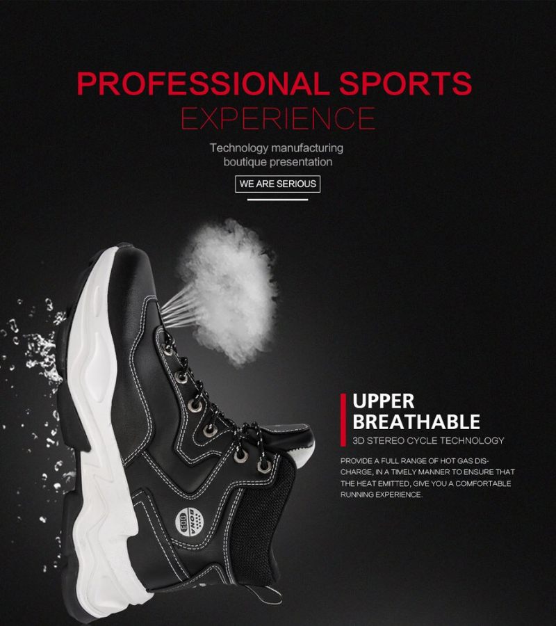 Alyn Casual Sneakers För Män - Svart