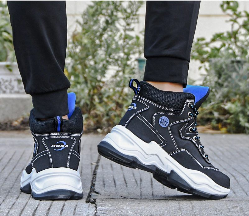 Alyn Casual Sneakers För Män - Svart