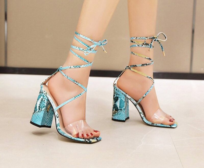 Alysa Heels - Grön