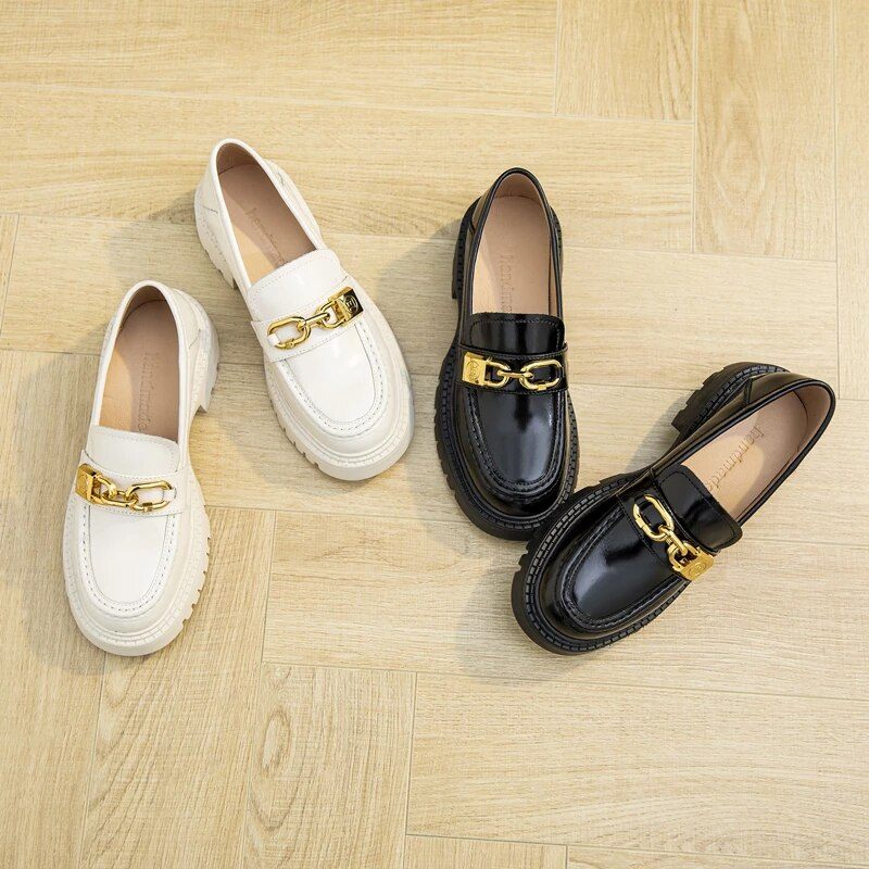 Amadeo Dam Loafer Skor - Beige