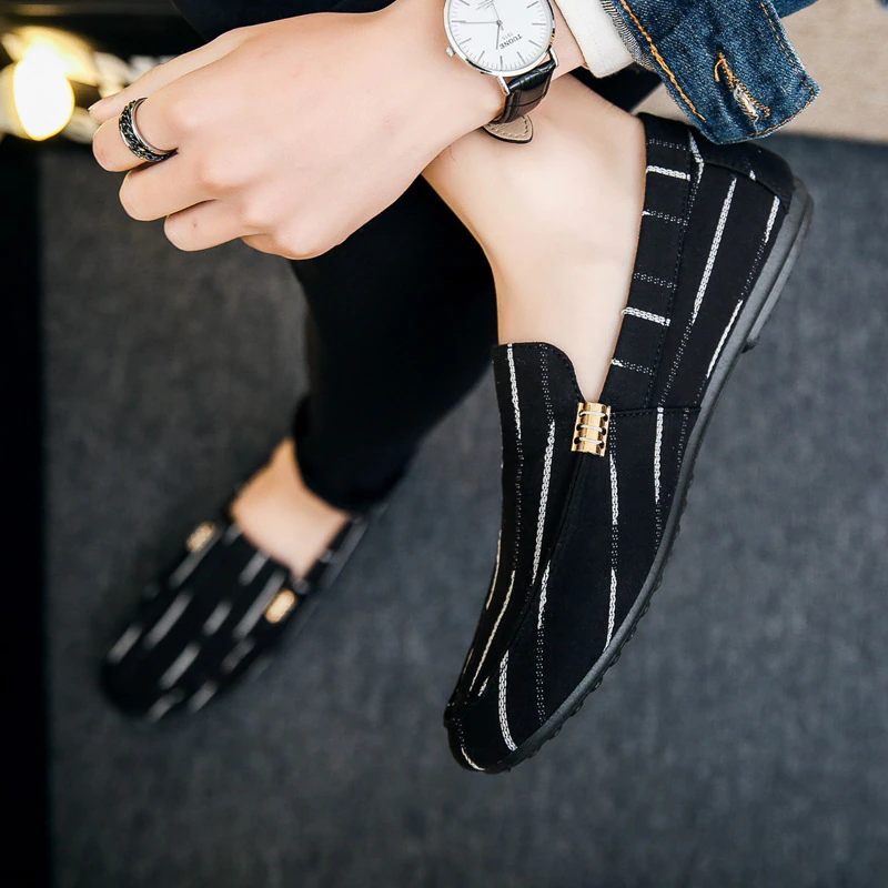 Amadeo Herr Loafers Fritidsskor - Svart