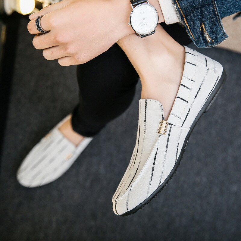 Amadeo Herr Loafers Fritidsskor - Svart