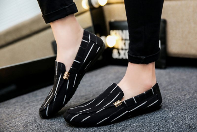 Amadeo Herr Loafers Fritidsskor - Svart