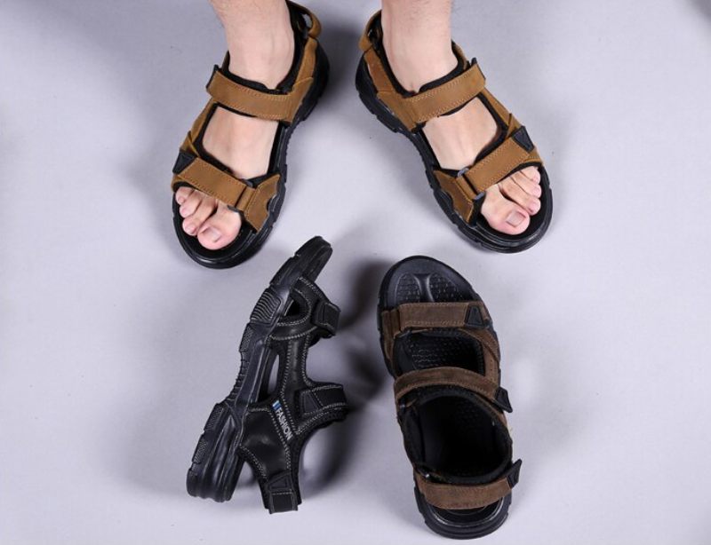 Amador Sandaler För Män - Brun