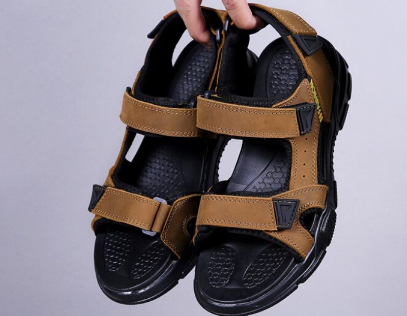Amador Sandaler För Män - Brun