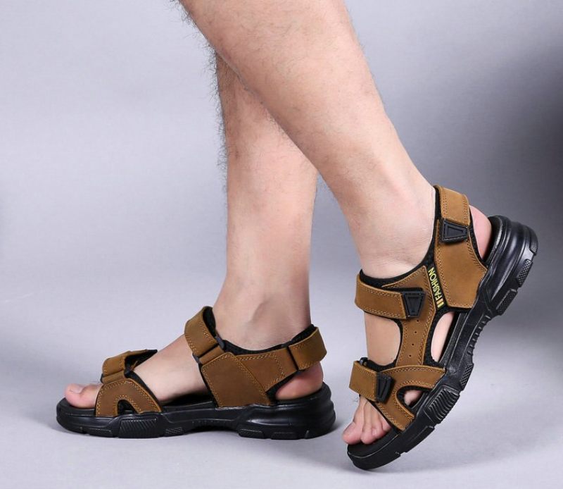 Amador Sandaler För Män - Brun