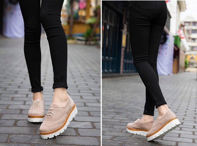 Amaru Oxford Skor För Kvinnor - Silver