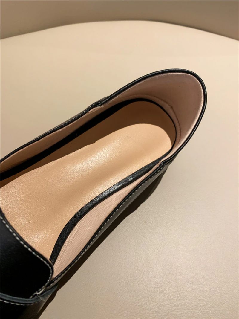 Amau Dam Loafer Läderskor - Beige